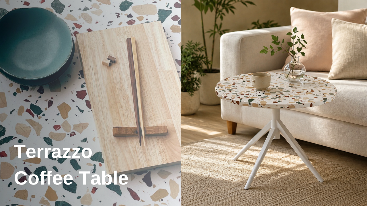 Terrazzo Coffee Table / テラゾーコーヒーテーブル – KuHoN