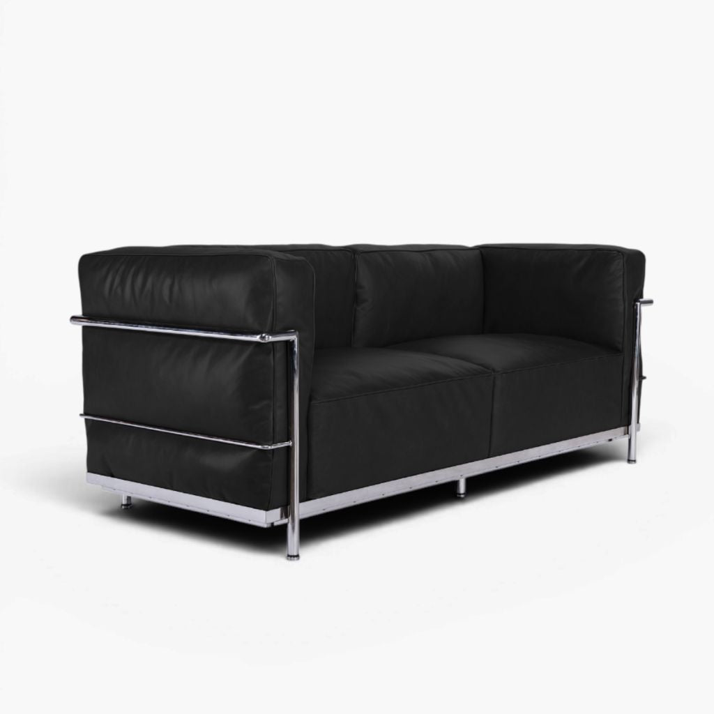 LC3 2Seats Sofa Black / LC3 ダブルソファ ブラック色 ル