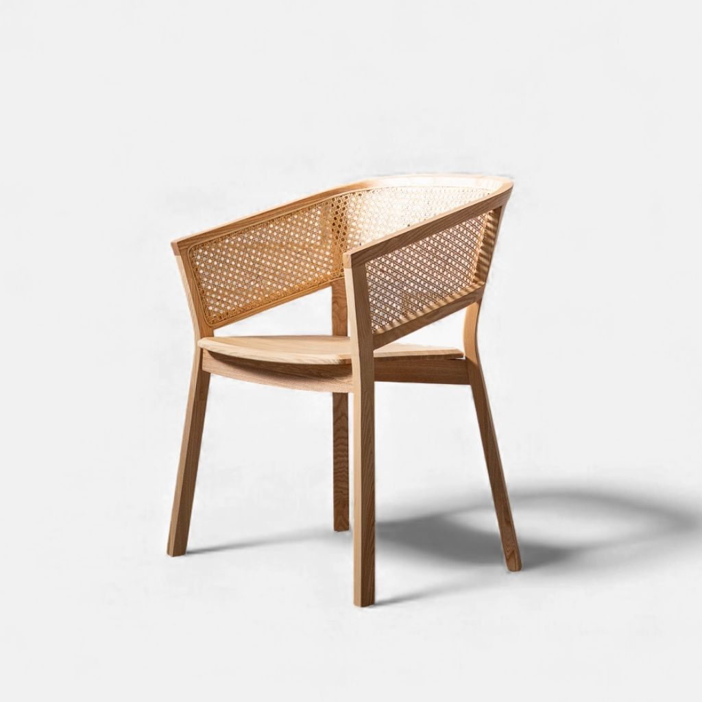 Bucket Rattan Chair Natural / バケットラタンチェア ナチュラル – KuHoN