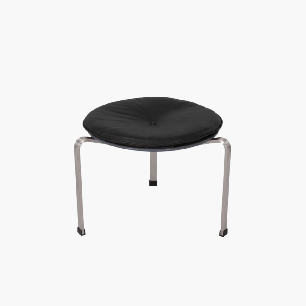 PK33 Stool Black / PK33 スツール ブラック ポール・ケアホルム – KuHoN