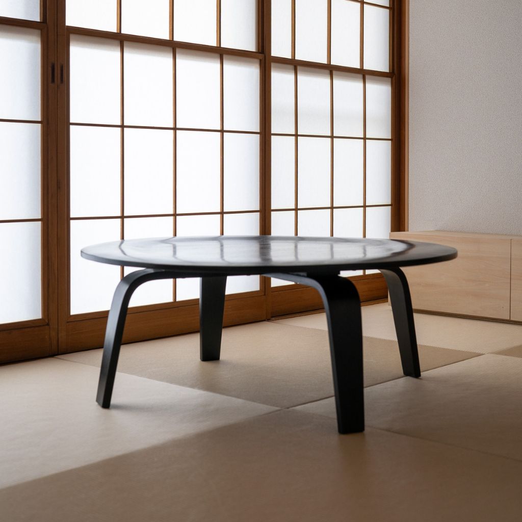 CTW Coffee Table Black / CTW コーヒーテーブル ブラック チャールズ＆レイ・イームズ – KuHoN