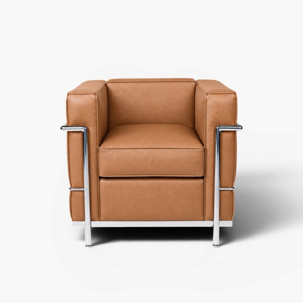 LC2 1Seat Sofa Brown / LC2 シングルソファ ブラウン色 ル