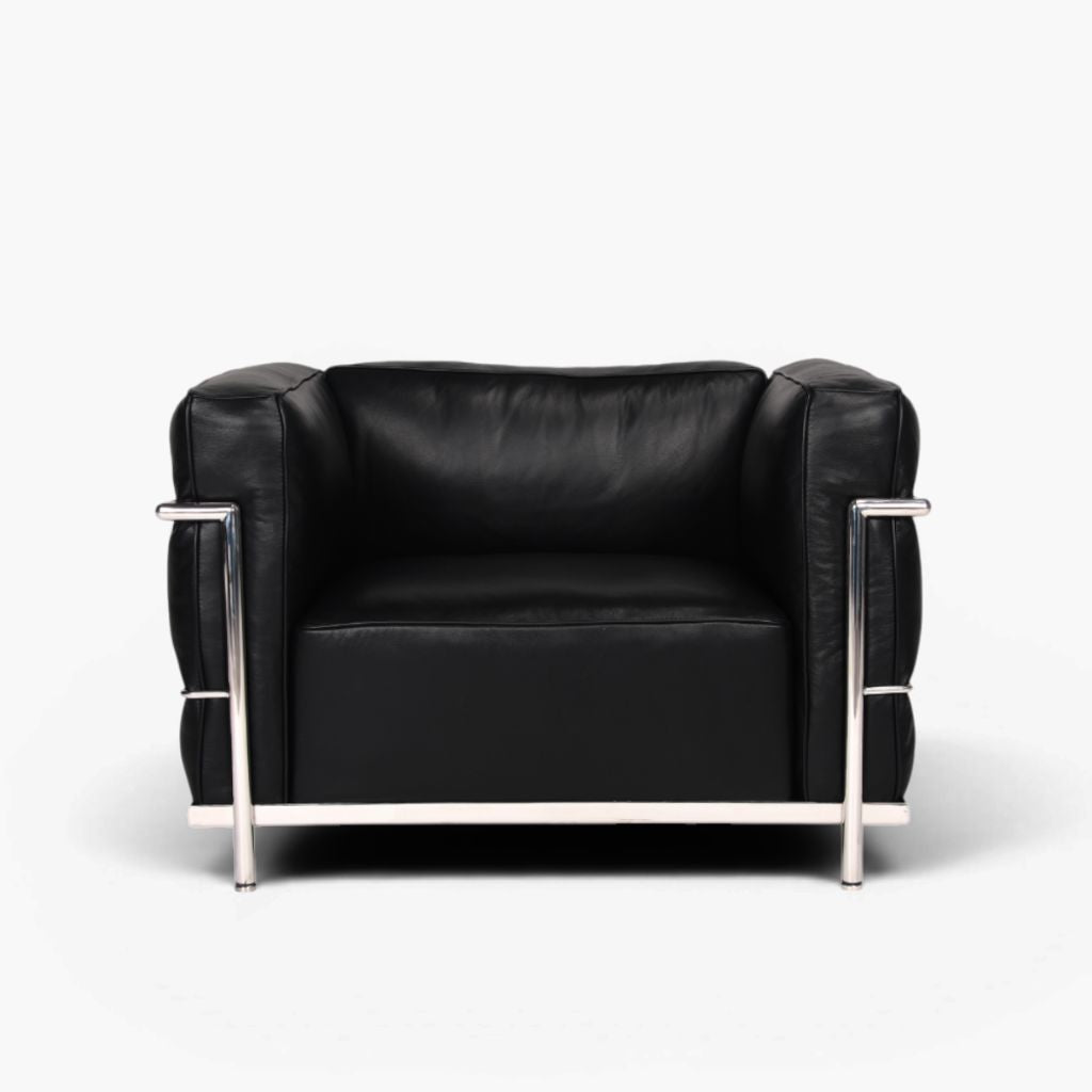 LC3 1Seat Sofa Black / LC3シングルソファ ブラック色 ル