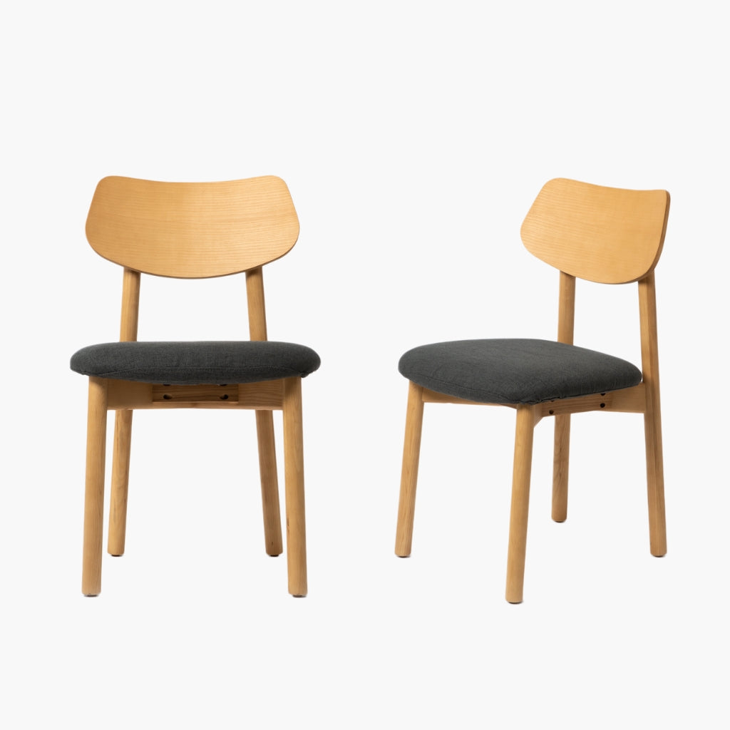 BELL CHAIR NATURAL 2pcs / ベル チェア ナチュラル 2脚セット 全4色