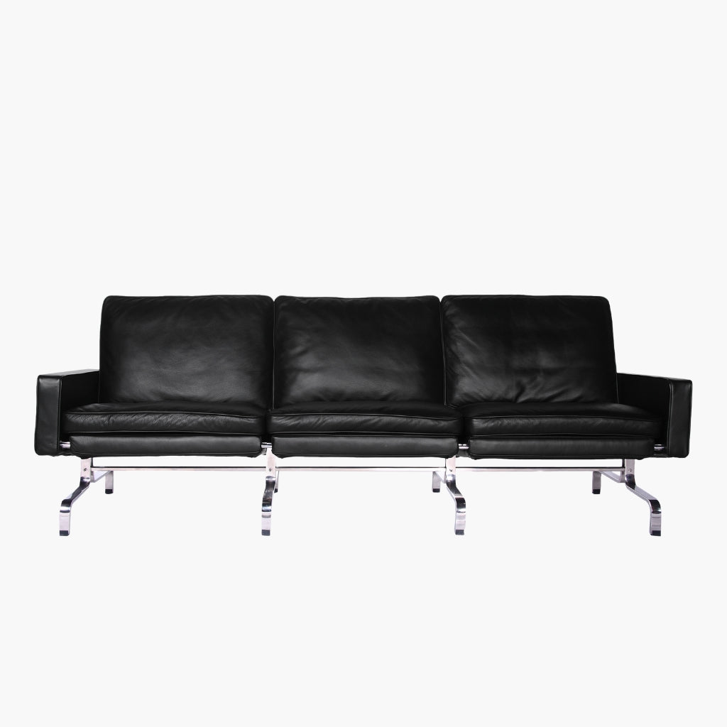 PK31 3Seats Sofa Black / PK31 3P ソファ ポール・ケアホルム – KuHoN