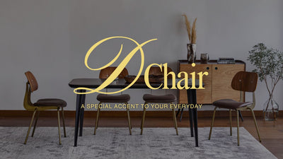 「D Chair」が叶える、素材感とラインの美しさ