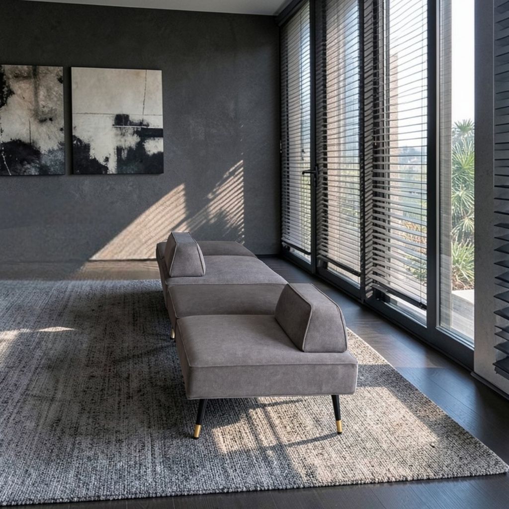 Grida Sofa Dark Gray - Flat Unit / グリーダソファ ダークグレー