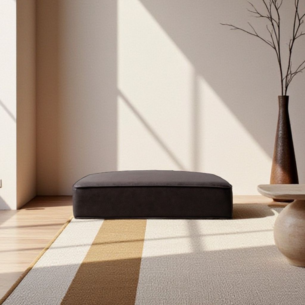 Grida Sofa Low Brown - Flat Unit / グリーダソファ ロー 脚なし ブラウン - 背もたれなし