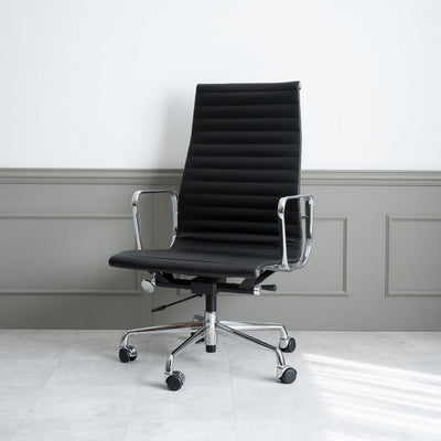 【Outlet】Executive flat chair high / 【アウトレット】エグゼクティブ フラットチェア ハイ アウトレット 鏡面仕上げ アルミナムチェア