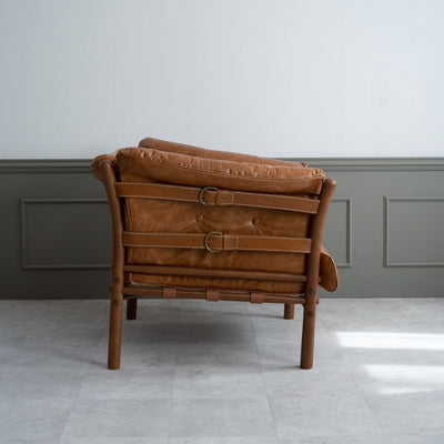Ilona Armchair Type-A Oil-leather / イローナアームチェア タイプA オイルレザー アルネ・ノレル