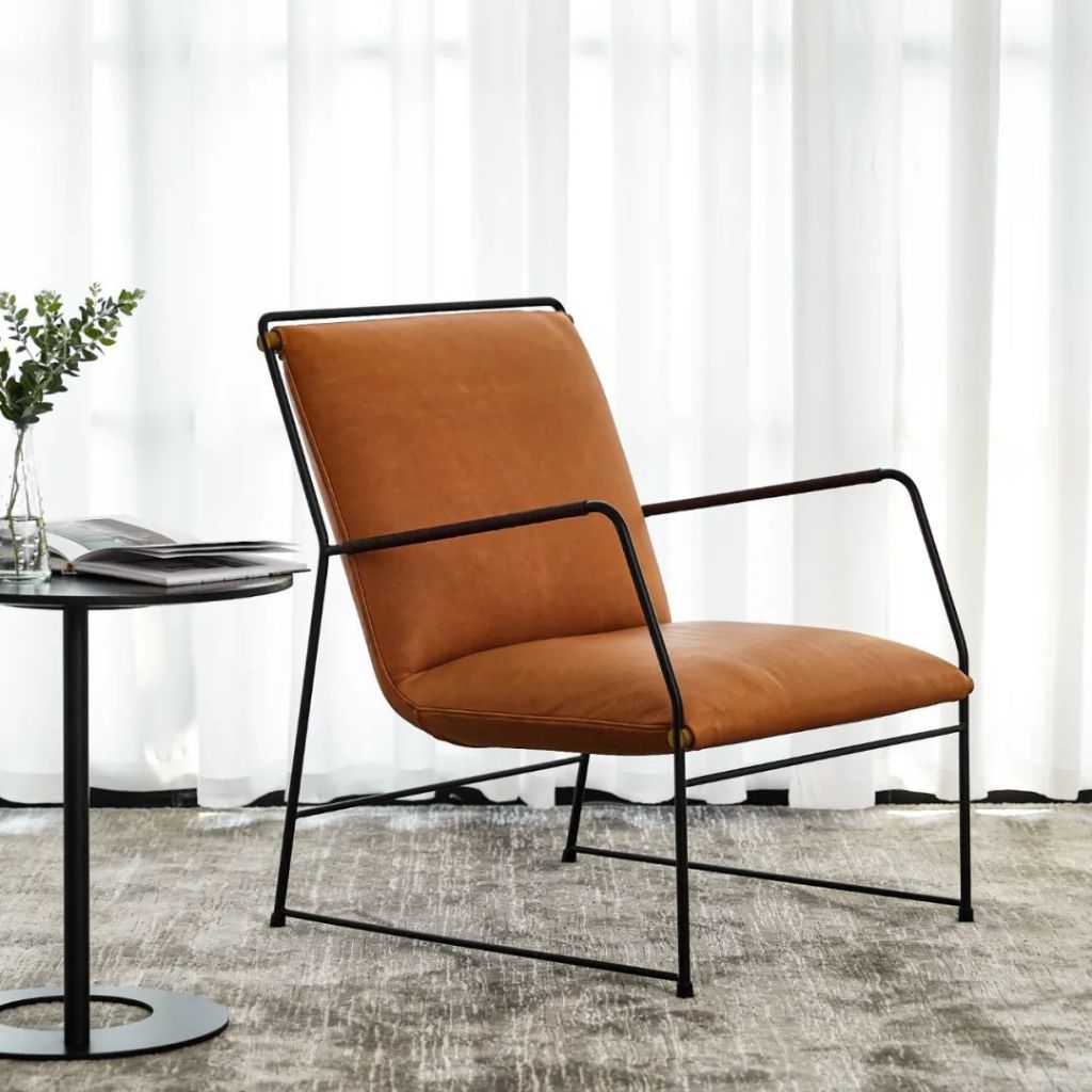 Zeno Lounge Chair Brown  / ゼノラウンジチェア ブラウン