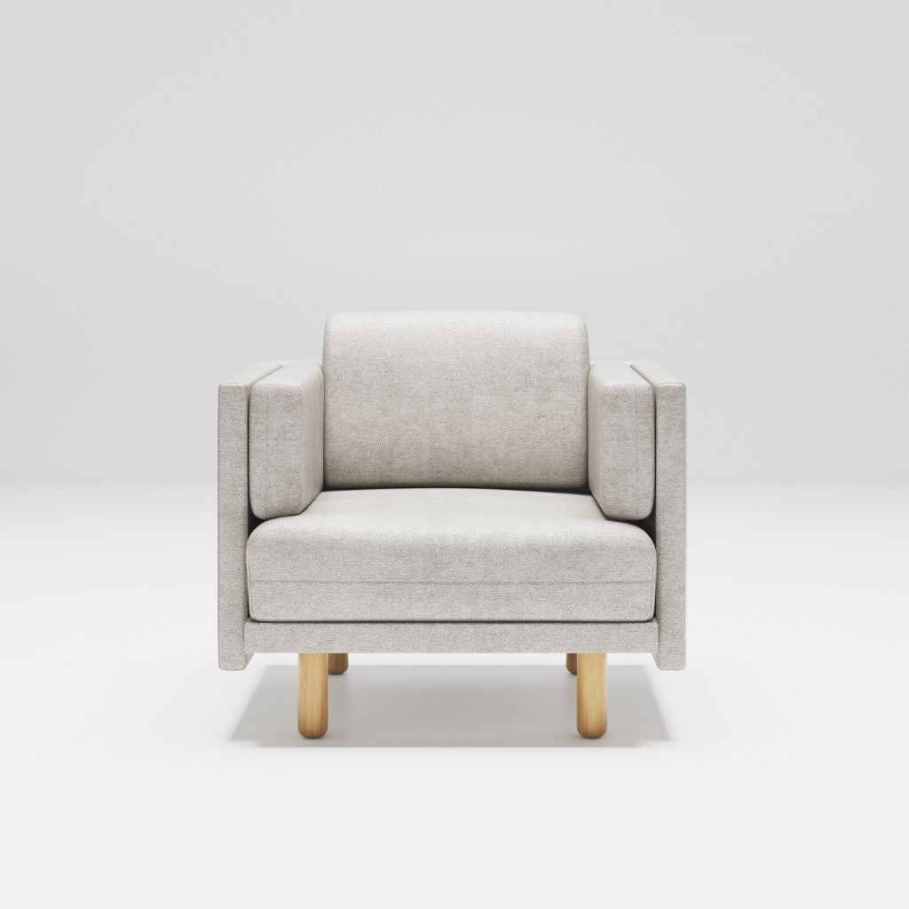 Personal Sofa 1Seat Light Gray / パーソナルソファ シングル ライトグレー