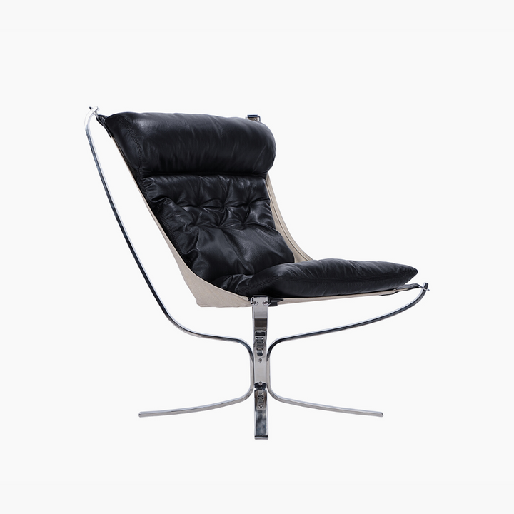 Falcon Chair Oil-leather Black / ファルコンチェア オイルレザー