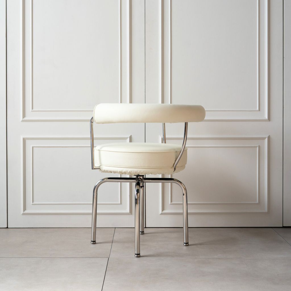 LC7 Chair White / LC7 チェア ホワイト ル・コルビュジエ – KuHoN