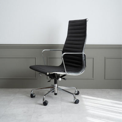 【Outlet】Executive flat chair high / 【アウトレット】エグゼクティブ フラットチェア ハイ アウトレット 鏡面仕上げ アルミナムチェア