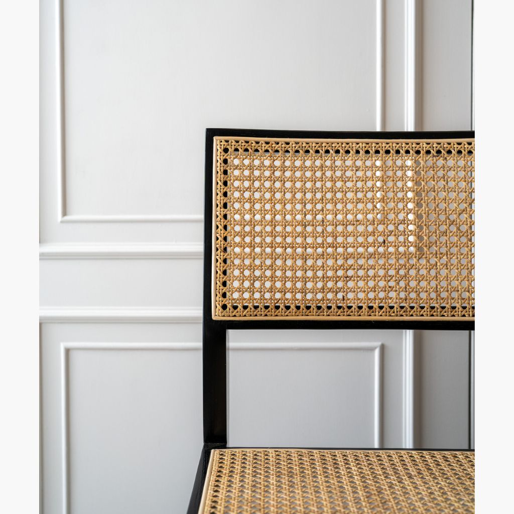 Armless Dining Chair PH25 Black / アームレスダイニングチェア PH25