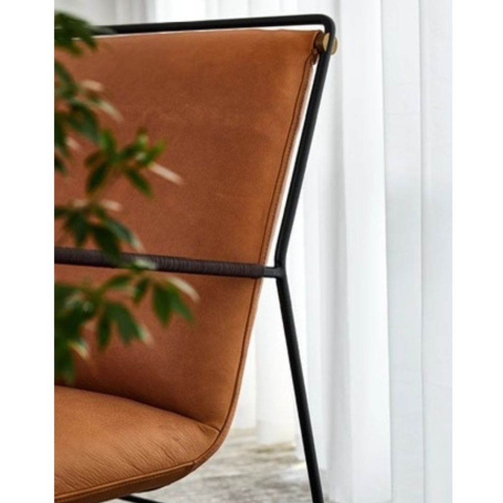 Zeno Lounge Chair Brown  / ゼノラウンジチェア ブラウン