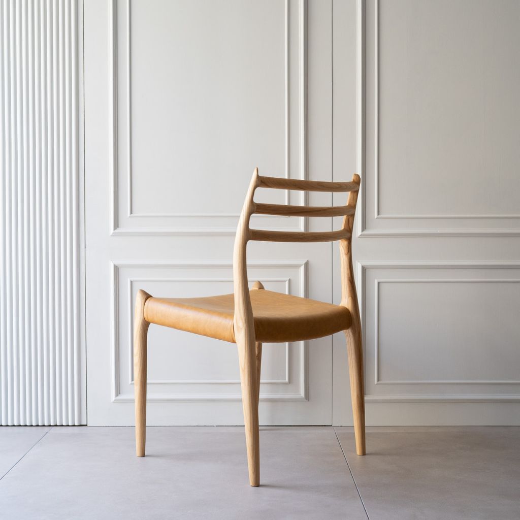 【Outlet】Dining Chair No.78 Natural / 【アウトレット】ダイニングチェア ナンバー78 ナチュラル ニールス・モラー