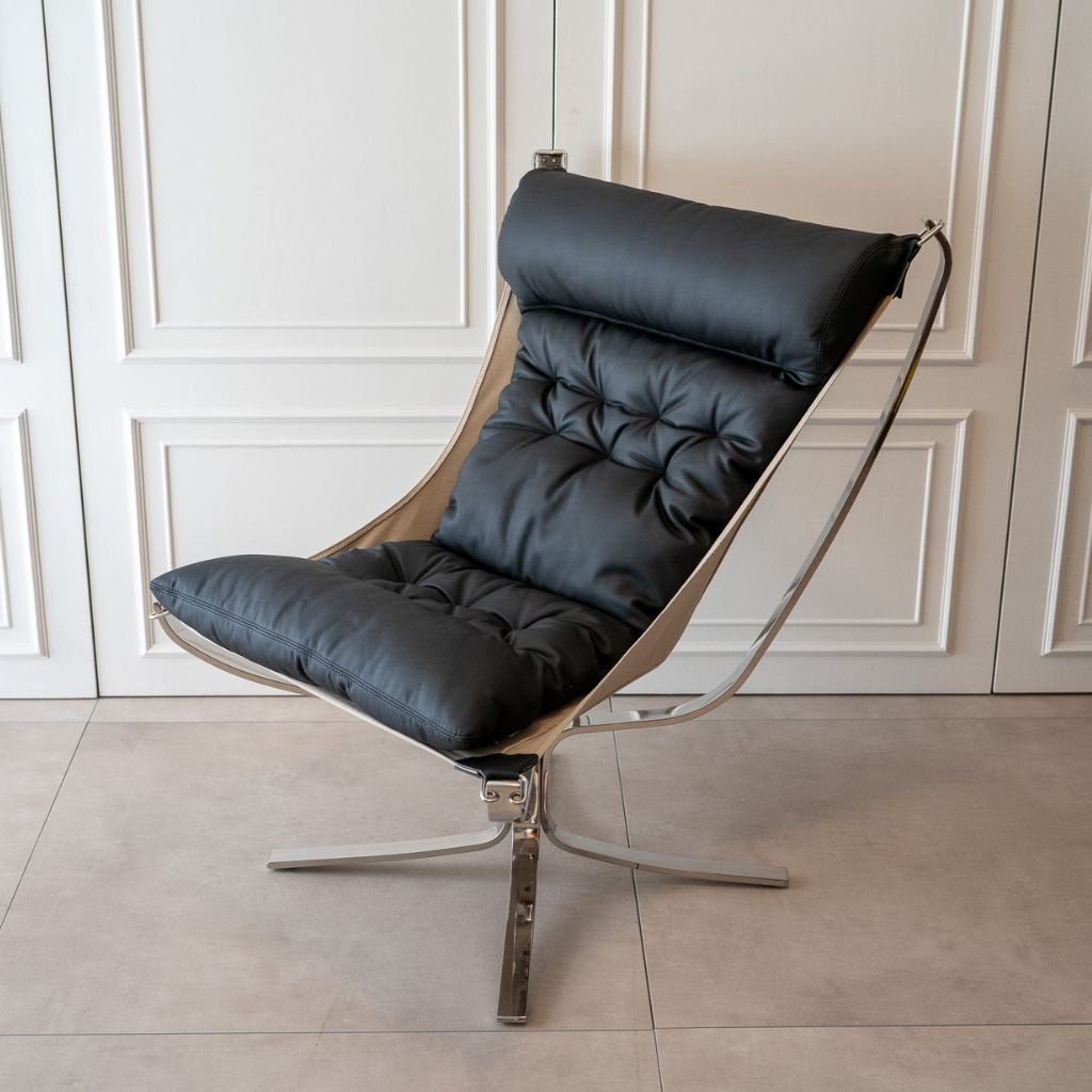 Falcon Chair Black / ファルコンチェア ブラック シガード・レッセル