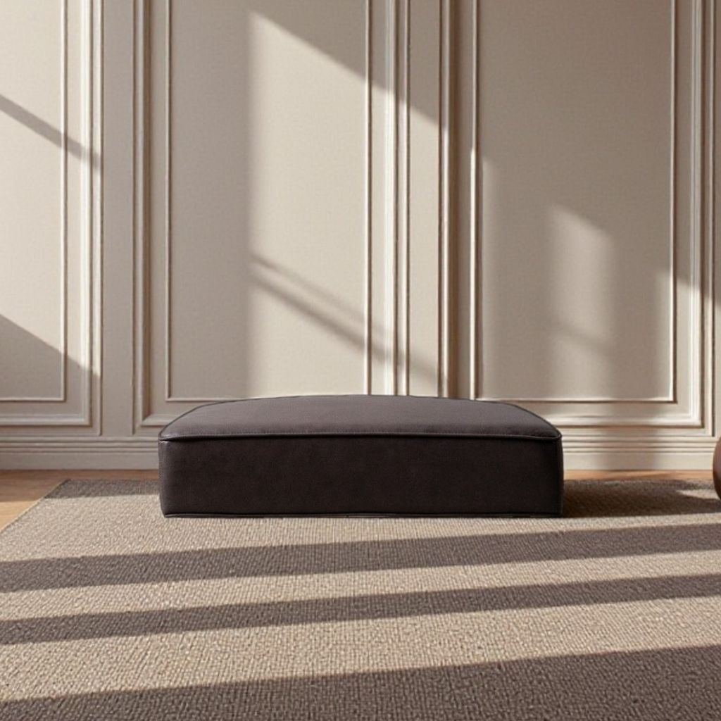 Grida Sofa Low Brown - Flat Unit / グリーダソファ ロー 脚なし ブラウン - 背もたれなし