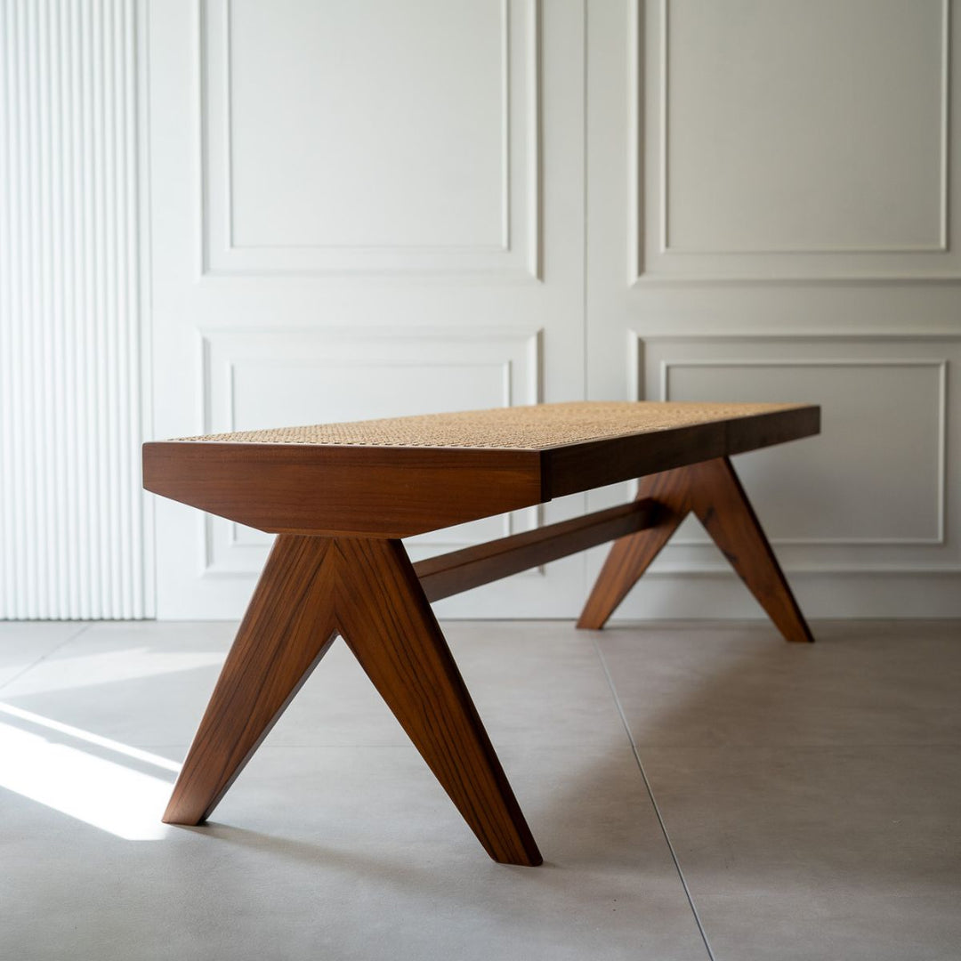 Teak bench PH33 / チークベンチ PH33 ピエール・ジャンヌレ – KuHoN