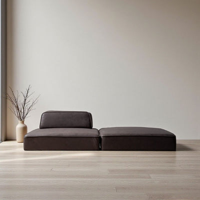 Grida Sofa Low Brown - Back Unit / グリーダソファ ロー 脚なし ブラウン - 背もたれ付き