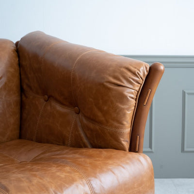 Ilona Armchair Type-A Oil-leather / イローナアームチェア タイプA オイルレザー アルネ・ノレル