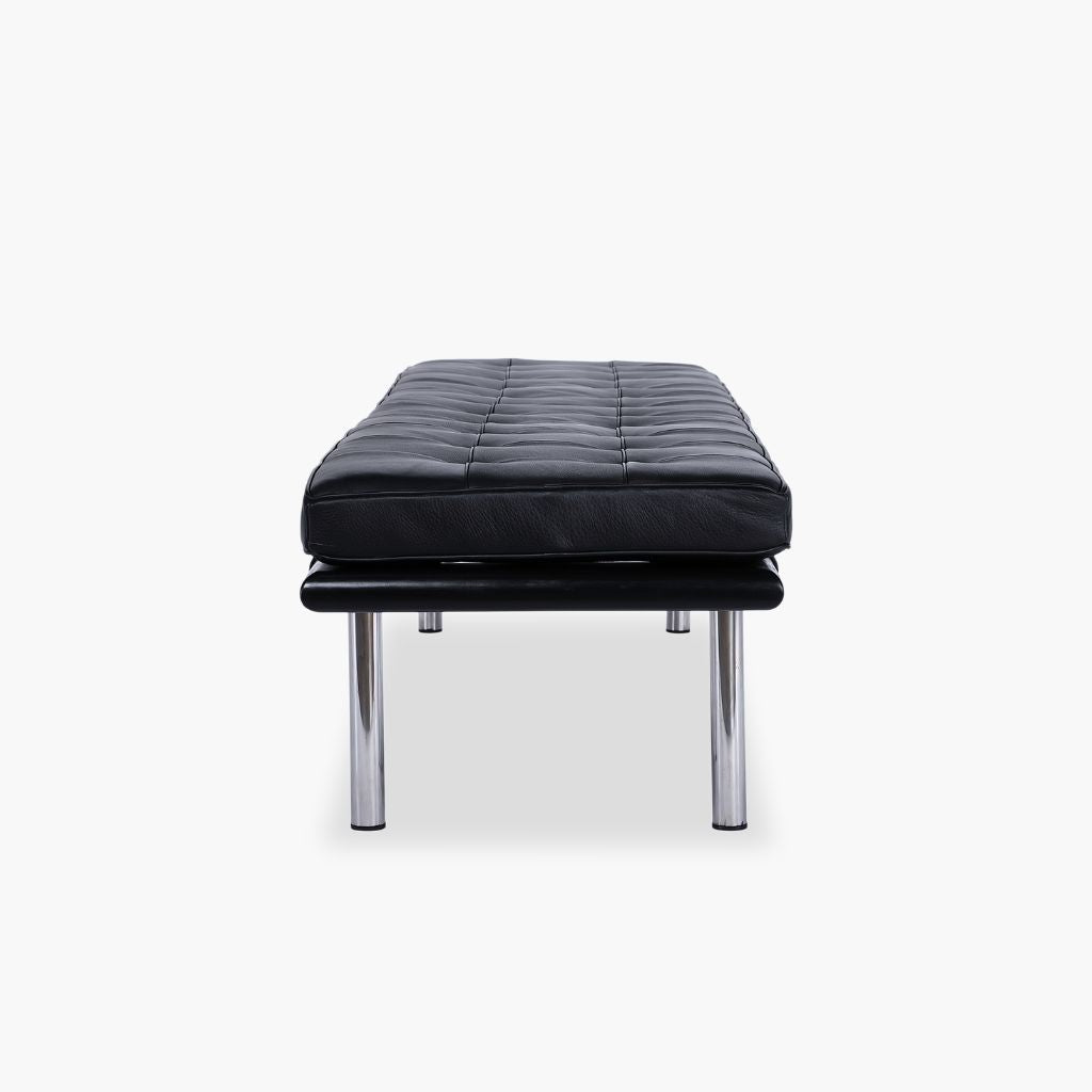 Barcelona Bench 3Seats L-size Black (Black Wood) / バルセロナベンチ 3シート Lサイズ ブラック（ブラックウッド） ミース・ファン・デル・ローエ