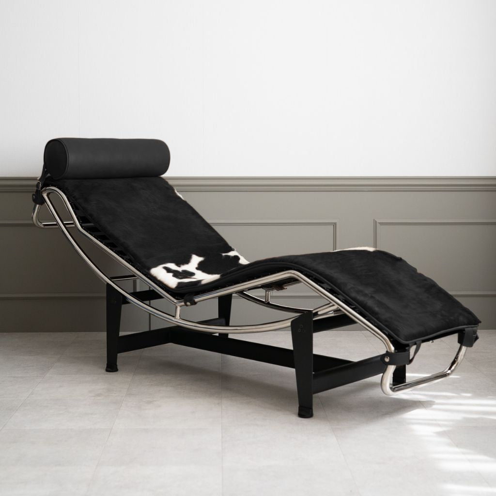 コルビュジエ カッシーナ LC4 シェーズロング ポニースキン LC4 CHAISE LOUNGE（Ponyskin Black）/ LC4シェーズロング ポニー