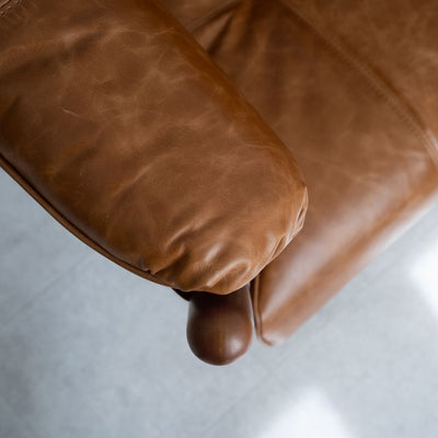 Ilona Armchair Type-A Oil-leather / イローナアームチェア タイプA オイルレザー アルネ・ノレル