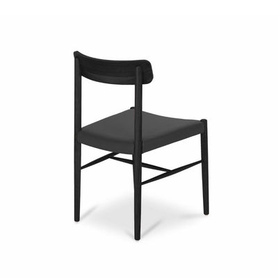 Kantan Side Chair Leather Black KEBE / カンタンサイドチェア レザー ブラック ケベ