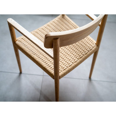 Kantan Carver Chair Paper Code Natural KEBE / カンタンカーバーチェア ペーパーコード ナチュラル ケベ
