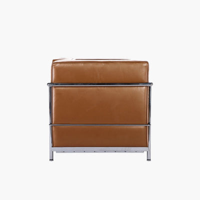 LC2 2 Seats Sofa Oil-Leather Tan / LC2 ダブルソファ オイルレザー タン色 ル・コルビュジエ
