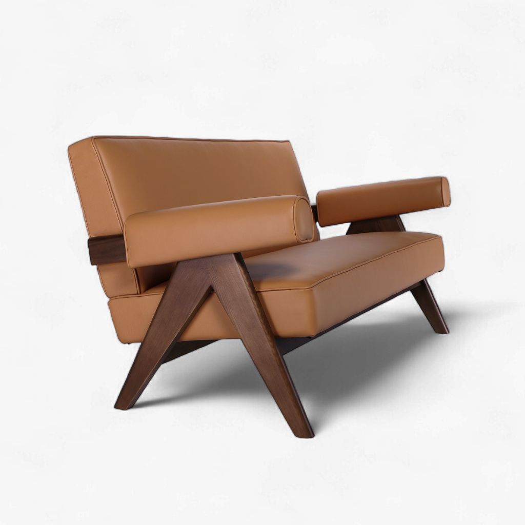 PH322 Arm Sofa Brown / PH322 アームソファ ブラウン ピエール・ジャンヌレ