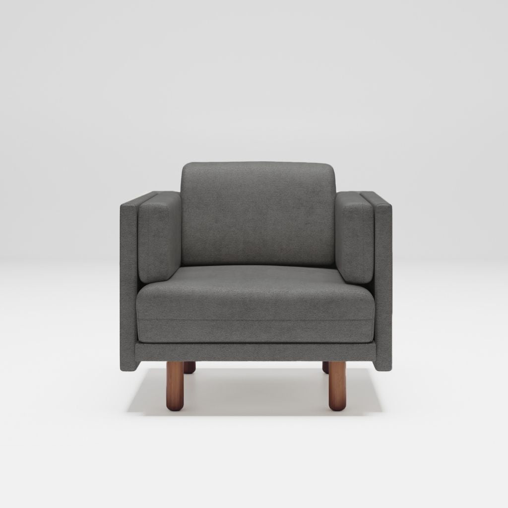 Personal Sofa 1Seat Dark Gray / パーソナルソファ シングル ダークグレー