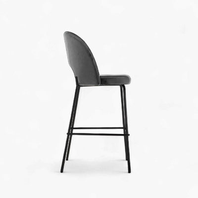 Petal Bar Chair (Black Frame) Dark Gray / ペタルバーチェア（ブラックフレーム） ダークグレー色