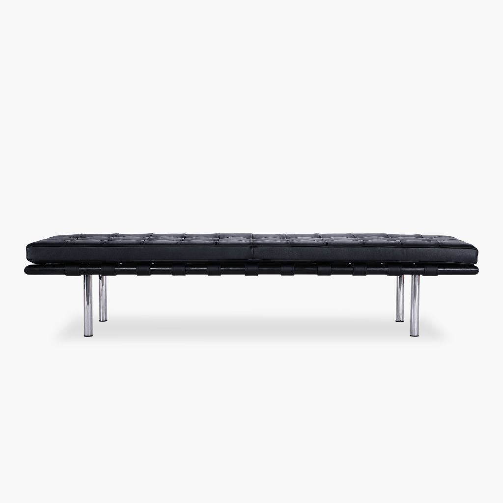 Barcelona Bench 3Seats L-size Black (Black Wood) / バルセロナベンチ 3シート Lサイズ ブラック（ブラックウッド） ミース・ファン・デル・ローエ