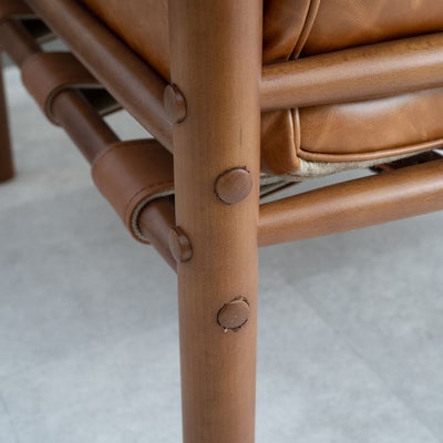 Ilona Armchair Type-A Oil-leather / イローナアームチェア タイプA オイルレザー アルネ・ノレル