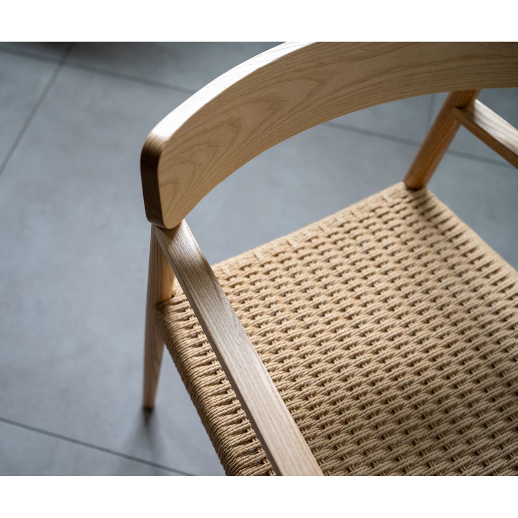 Kantan Carver Chair Paper Code Natural KEBE / カンタンカーバーチェア ペーパーコード ナチュラル ケベ