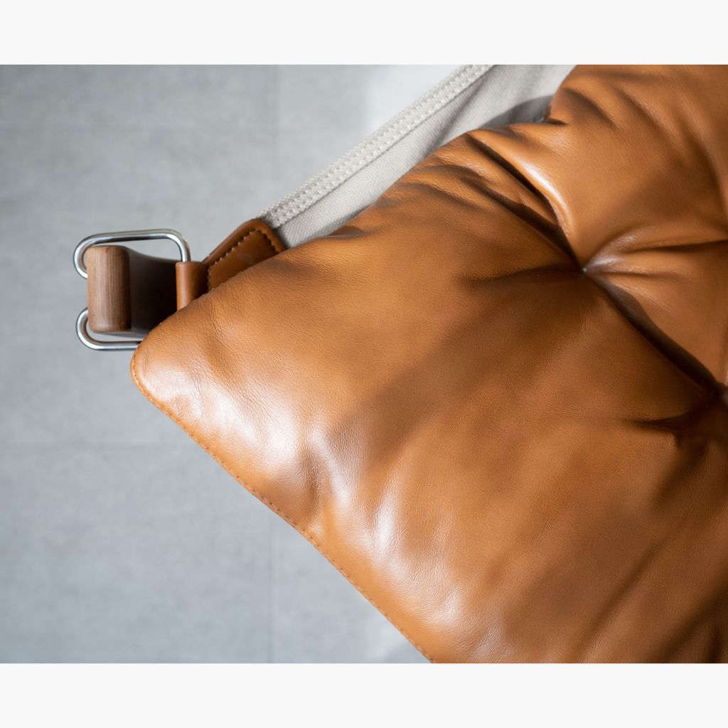 Falcon Armchair Wood Frame Oil-Leather Set / ファルコンアームチェア ウッドフレーム オイルレザー セット品