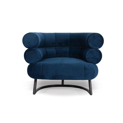 BIBENDUM CHAIR Fabric Blue / ビバンダムチェア ファブリック ブルー色 アイリーン・グレイ