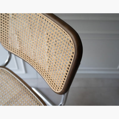【Outlet】Cesca Armless Chair Brown / 【アウトレット】チェスカアームレスチェア ブラウン カンチレバー マルセル・ブロイヤー