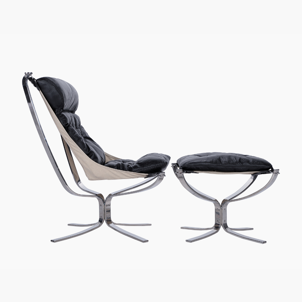 Falcon Chair Black / ファルコンチェア ブラック シガード・レッセル