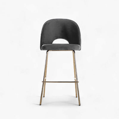 Petal Bar Chair (Gold Frame) Dark Gray / ペタルバーチェア（ゴールドフレーム） ダークグレー色