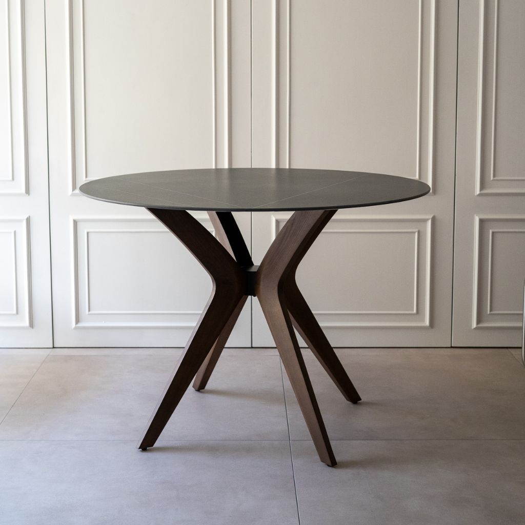 Marble Round Table Black / マーブルラウンドテーブル ブラック