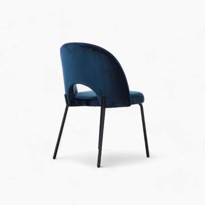 Petal Dining Chair (Black Frame) Blue / ペタルダイニングチェア（ブラックフレーム） ブルー色