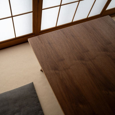 Cross Coffee Table Wood-Top Brown  / クロスコーヒーテーブル 木製天板 ブラウン