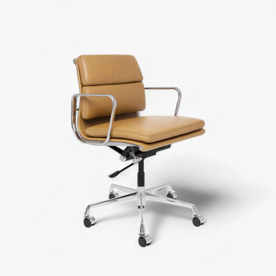 Management Soft Pad Chair Lightbrown / マネイジメント ソフトパッド チェア ライトブラウン アルミナムチェア