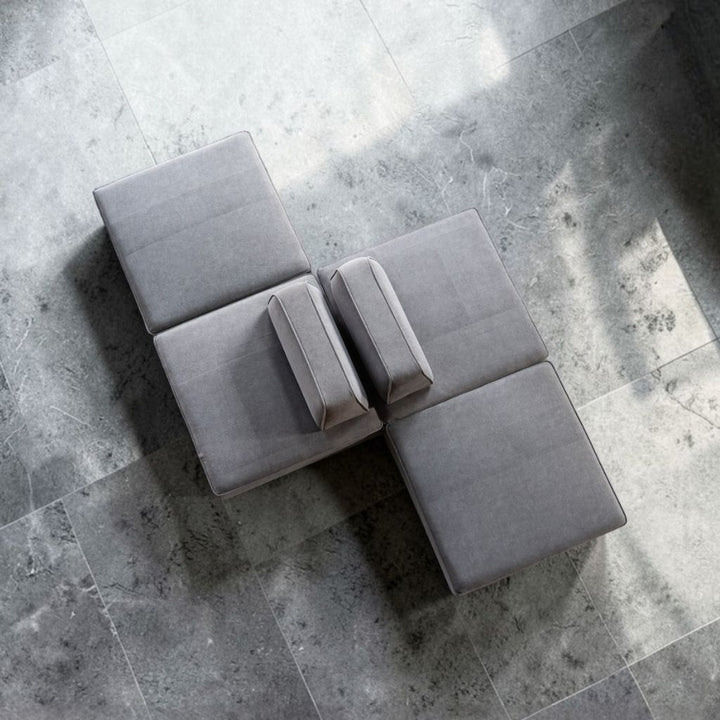 Grida Sofa Dark Gray - Flat Unit / グリーダソファ ダークグレー