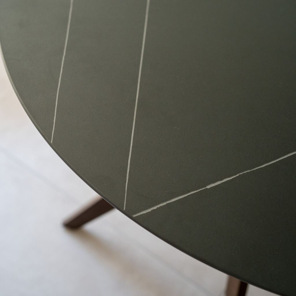 Marble Round Table Black / マーブルラウンドテーブル ブラック